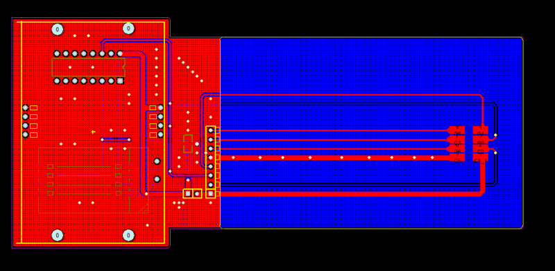 ISO7816 SmartCard接口板读卡器测试板protel硬件（原理图+PCB文件）