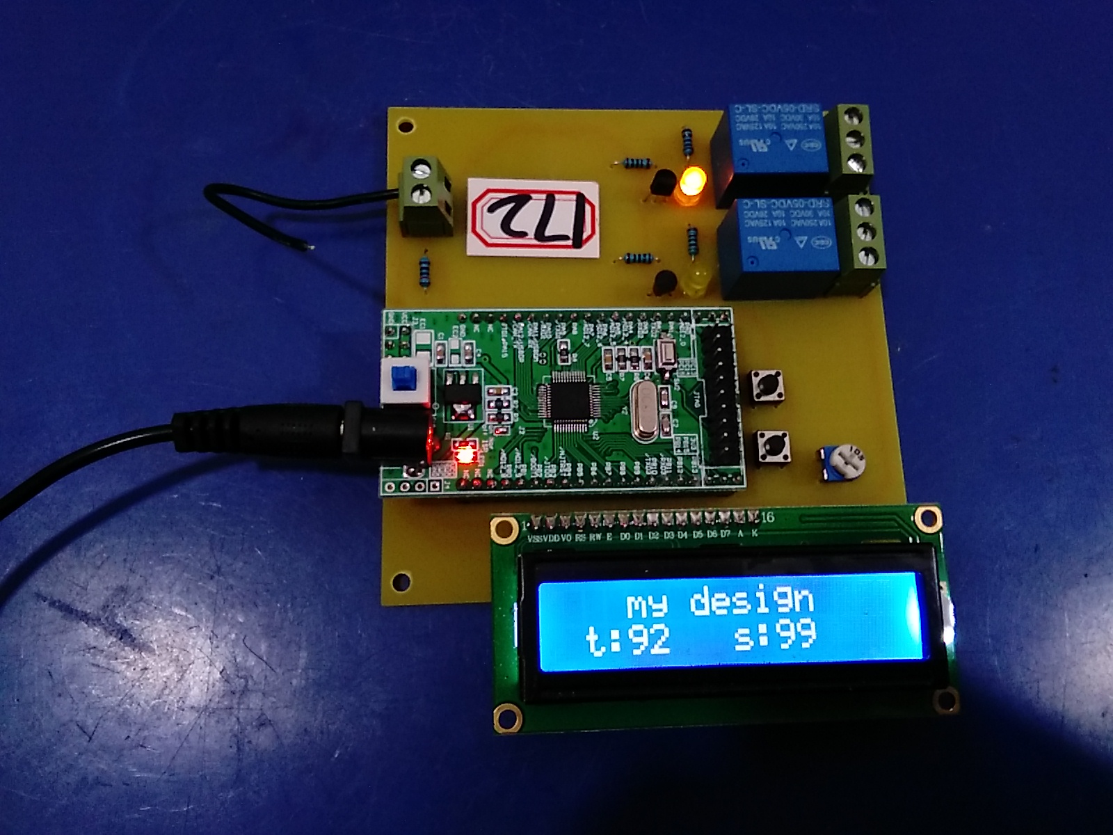 基于STM32单片机的数字式断电延时时间继电器设计（电路图+程序源码）