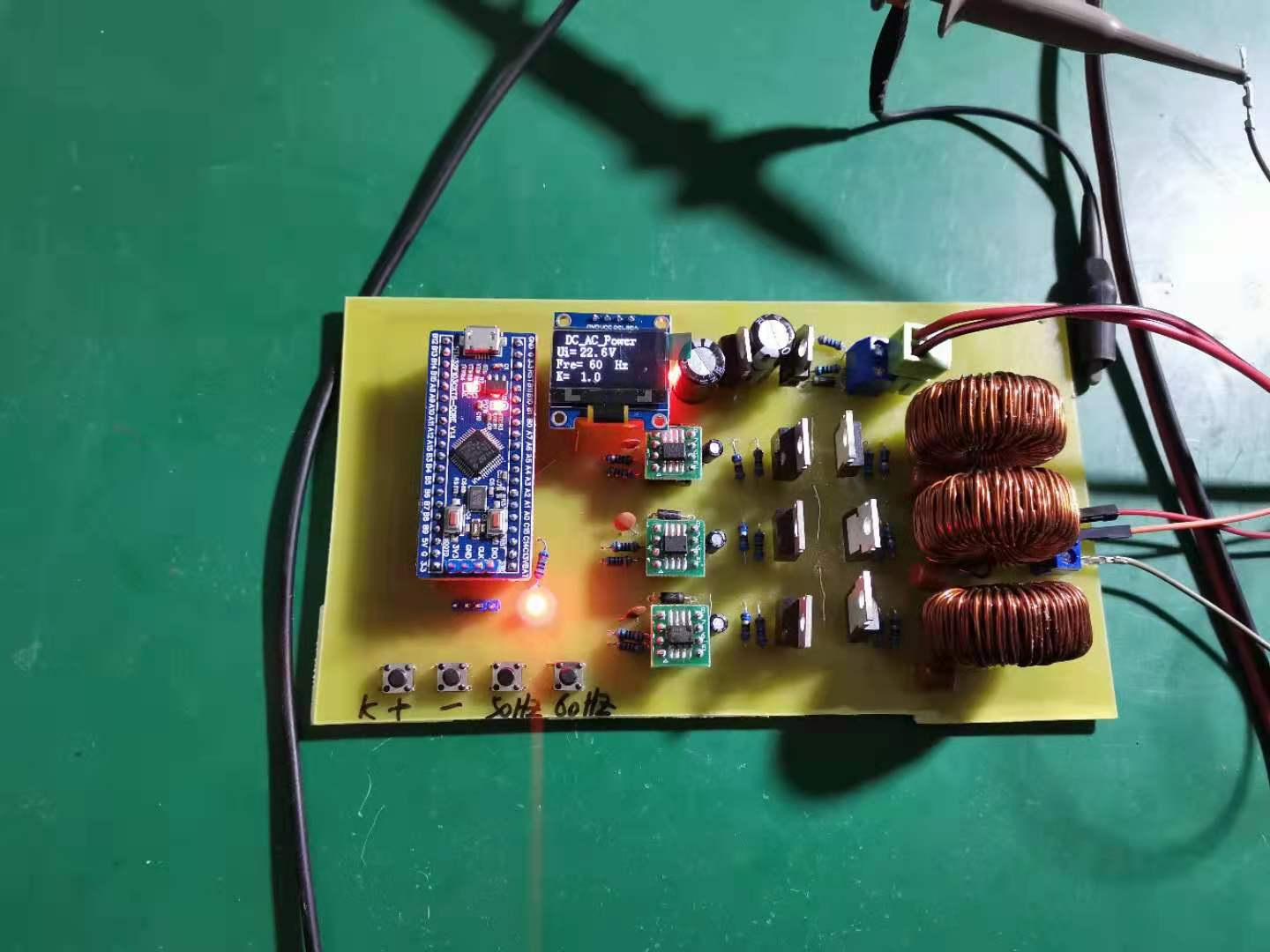 基于STM32三相SPWM逆变电源设计