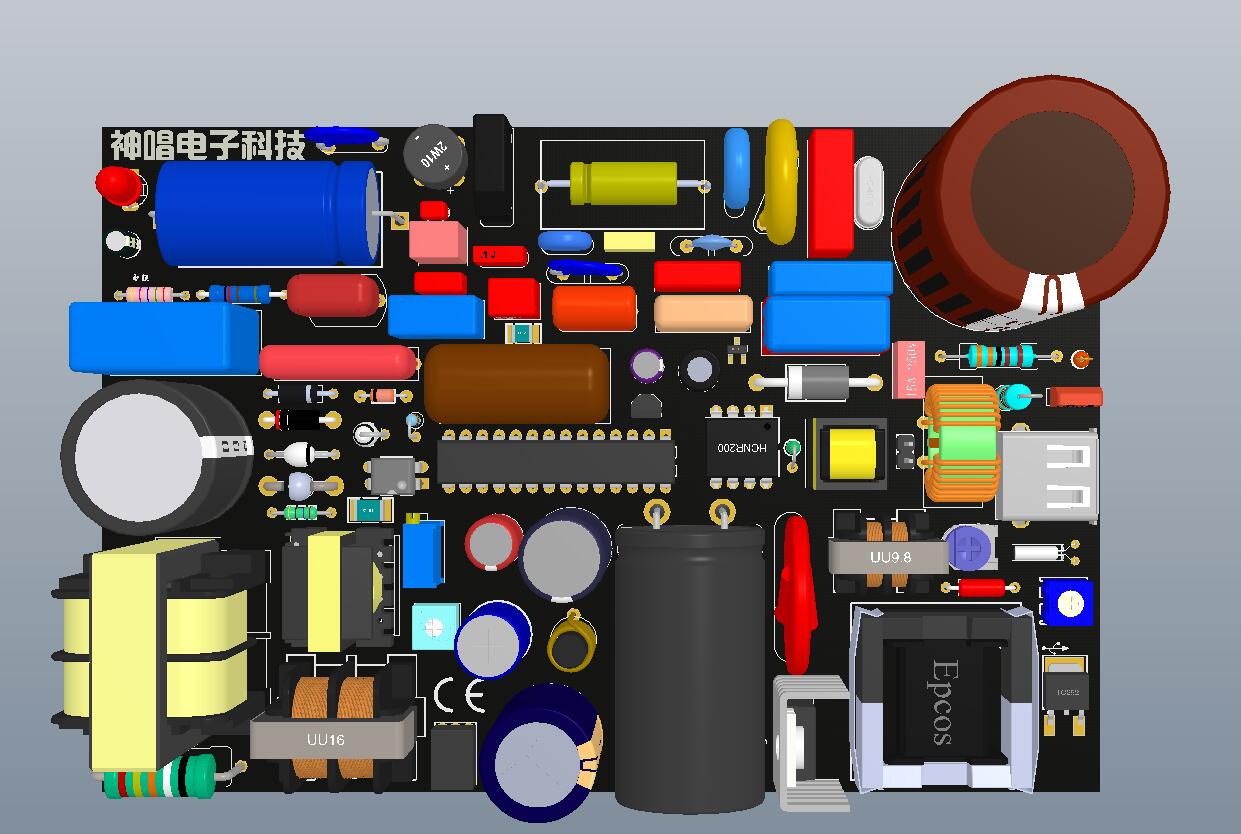 Altium design集成库3D封装库元件库