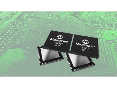Microchip发布多款应用于当今主流嵌入式设计的PIC®和AVR®单片机产品