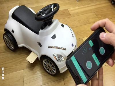 创客奶爸带你改造扭扭车，制作一台手机操控的遛娃神器