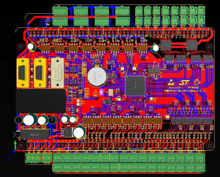 STM32F407工控板