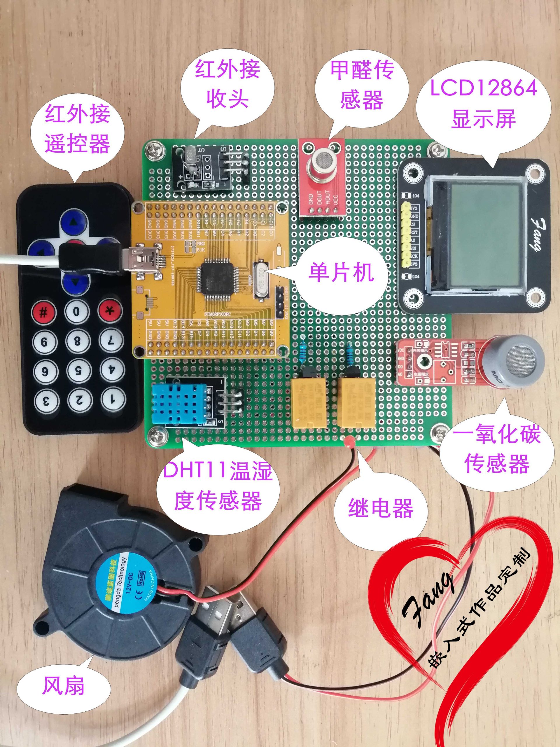 基于单片机的红外遥控智能物联网家居设计