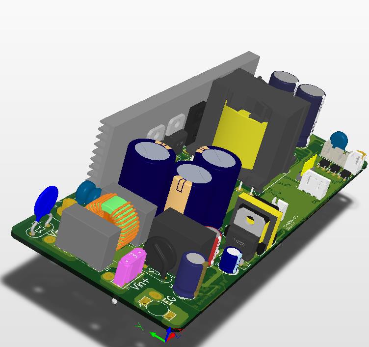谐振推挽DCDC（原理图+PCB）