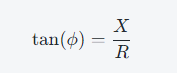 阻抗角φ的计算公式