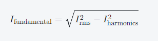 基波电流计算公式